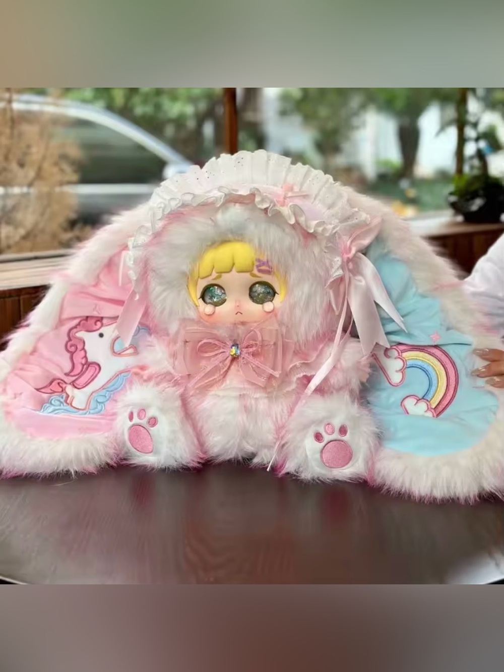 800% YICO HEARTBEAT CONCERTO SERIES HEARTTHROB SWEET FOAL WITH GLITTER EYES